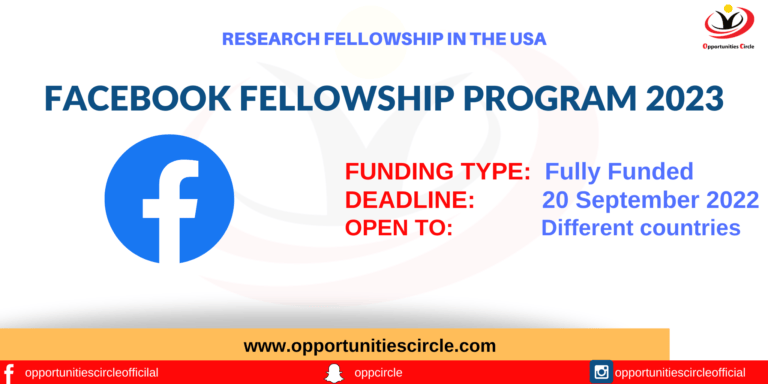 Facebook Fellowship Program