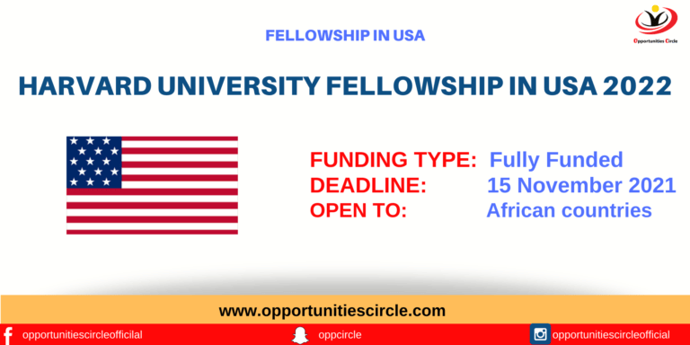 Harvard University Fellowship