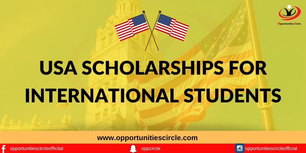 30+ USA Scholarships for International Students 2025 Opportunities Circle