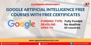 Google Artificial Intelligence Free Courses