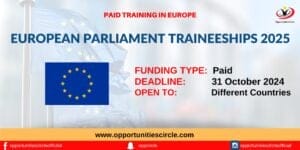 European Parliament Traineeships 2025