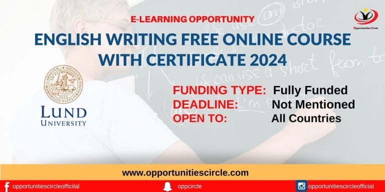 English Writing Free Online Course