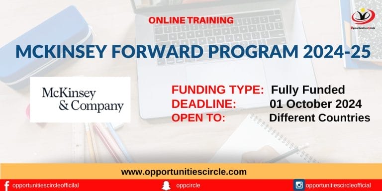 McKinsey Forward Program 2024-25