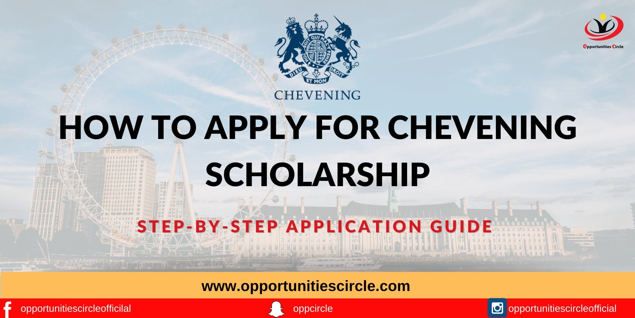 How To Apply For Chevening Scholarship | Step-by-Step Application Guide ...