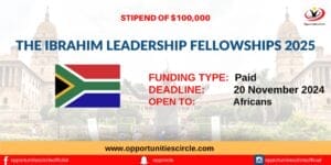 The Ibrahim Leadership Fellowships 2025